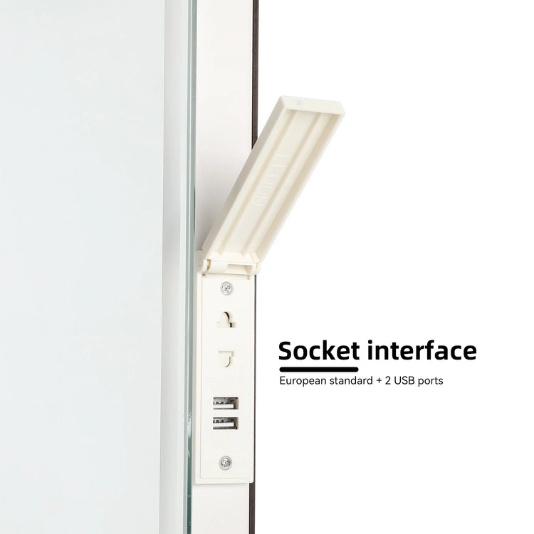Ash and Anthem LED Anti-Fog Bathroom Mirror