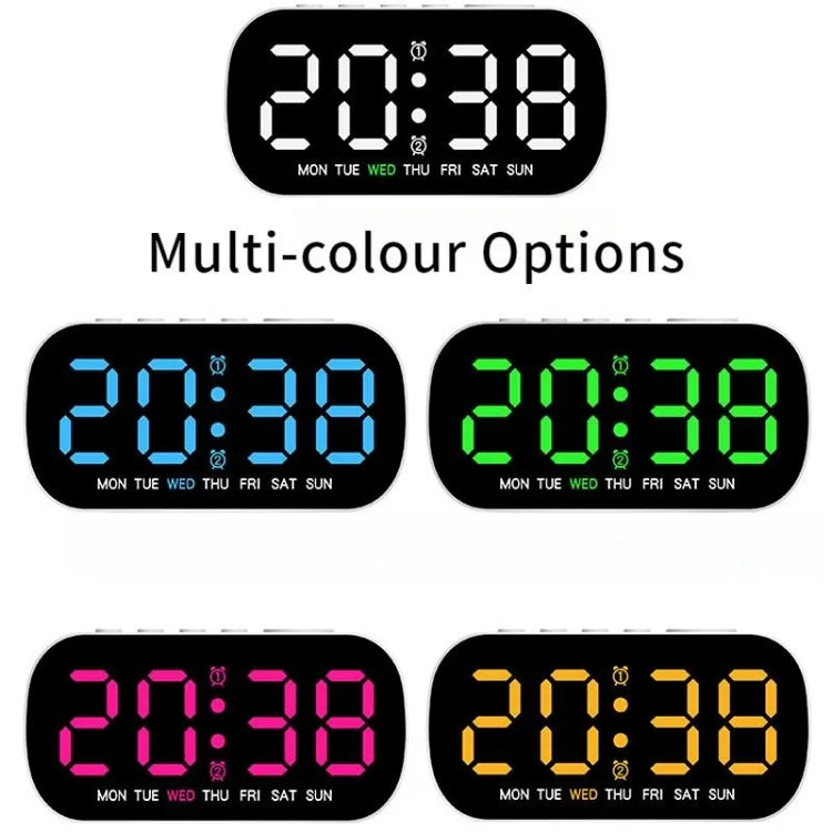 Ash and Anthem Digital LED Alarm Clock
