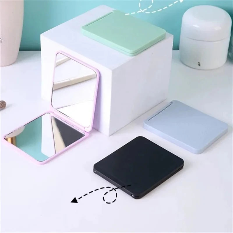 Ash and ANTHREM Mirror Foldable Makeup Mirror Portable Double-Sided