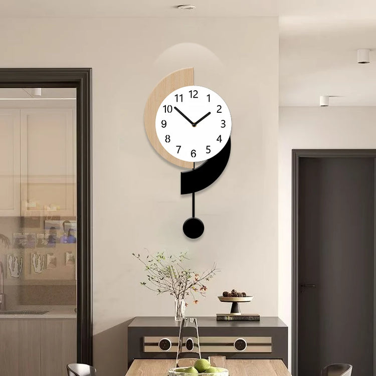 Ash and Anthem Modern Silent Wall Clock