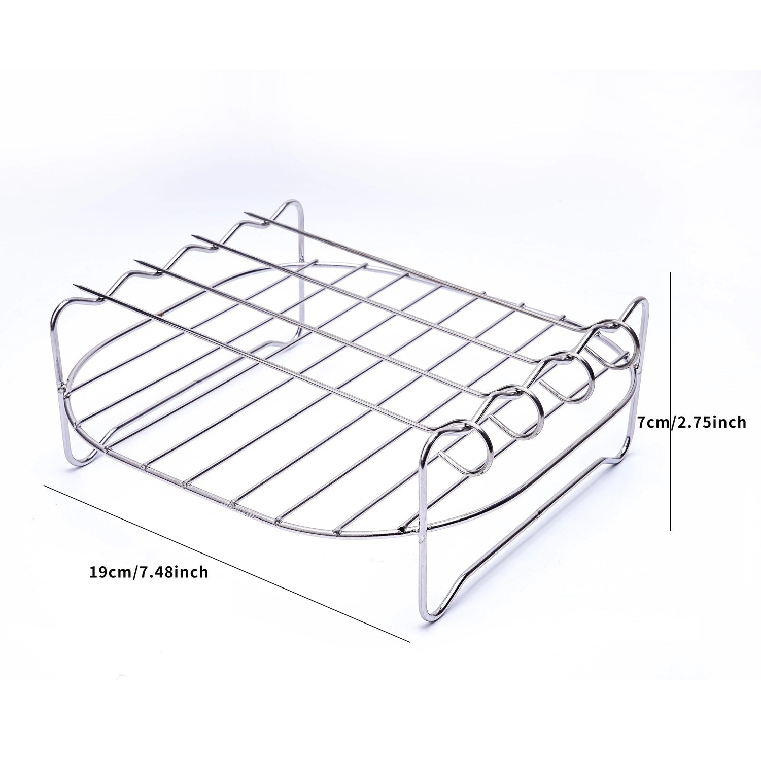 Ash and Anthem Air Fryer Double Layer Rack