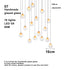 Ash and ANTHEM Modern LED home interior lighting ceiling chandelier,