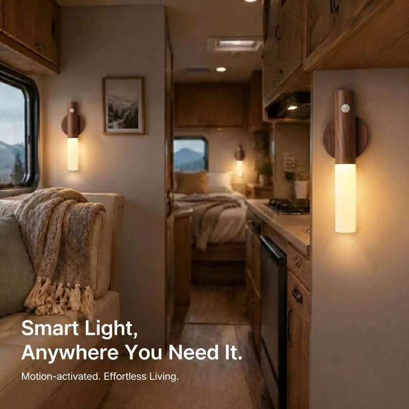 Ash and Anthem Motion Sensor LED Wall Light