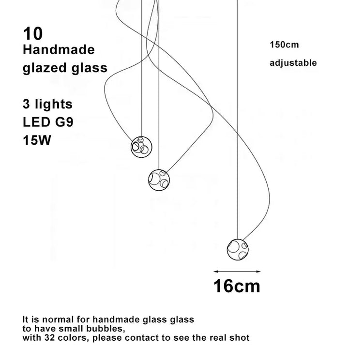 Ash and ANTHEM Modern LED home interior lighting ceiling chandelier,