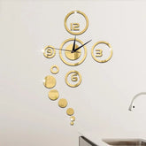 Ash and ANTHREM Acrylic Wall Stickers Clock Home Decoration Wall 