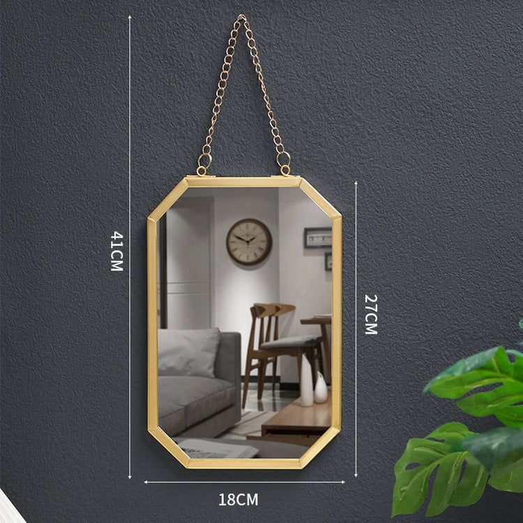 Ash and Anthem Irregular Decorative Mirror