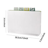 Ash and Anthem 4-Piece Plastic Cutting Board Set