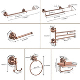Ash and Anthem Bathroom Accessories Set EL4300