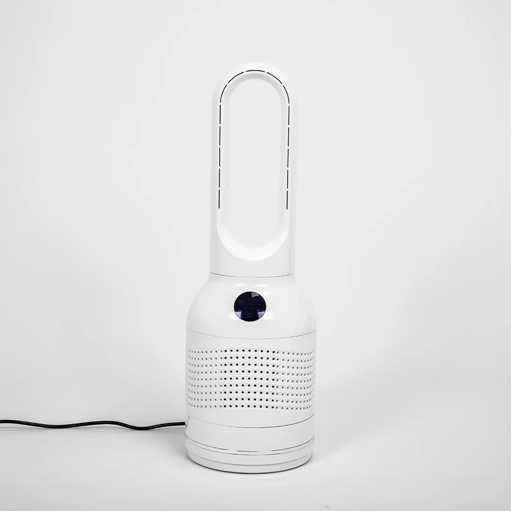 Ash and Anthem Smart 3-in-1 Air Purifier Bladeless Tower Pedestal Fan