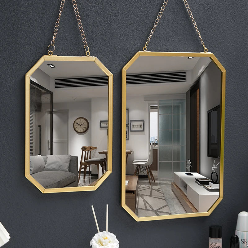 Ash and Anthem Irregular Decorative Mirror