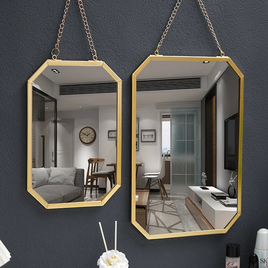 Ash and Anthem Irregular Decorative Mirror
