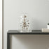 Ash and Anthem glass dome skeleton quartz clock features a retro mechanical style with chiming function for elegant home and office décor.