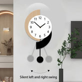 Ash and Anthem Modern Silent Wall Clock