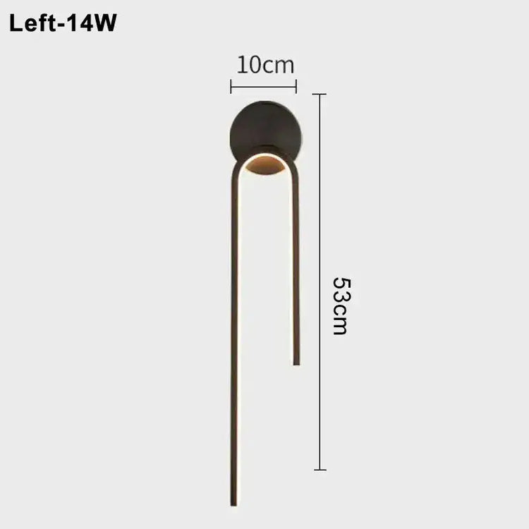Ash and Anthem Modern LED Indoor Wall Light for Living Room, Bedroom, and HallwayAsh and Anthem Modern LED Indoor Wall Light for Living Room, Bedroom, and Hallway