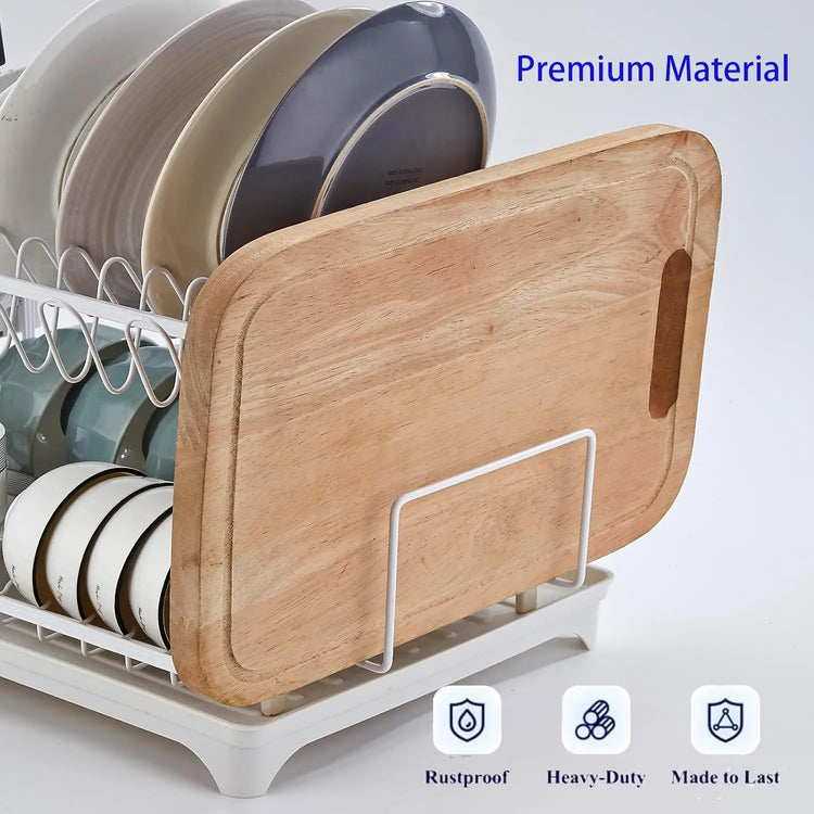 Ash and Anthem 2 Tier Dish Drying Rack