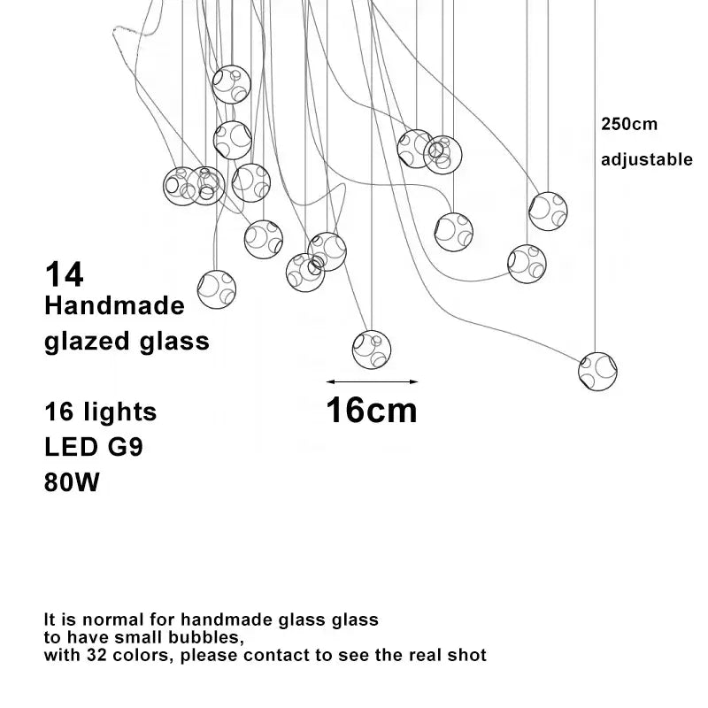 Ash and ANTHEM Modern LED home interior lighting ceiling chandelier,