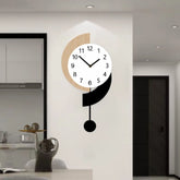 Ash and Anthem Modern Silent Wall Clock