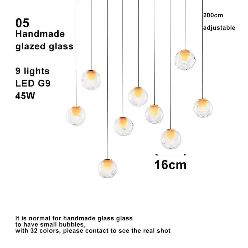 Ash and ANTHEM Modern LED home interior lighting ceiling chandelier,