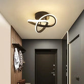 LED Strip Aisle Ceiling Lights Modern Minimalist Living