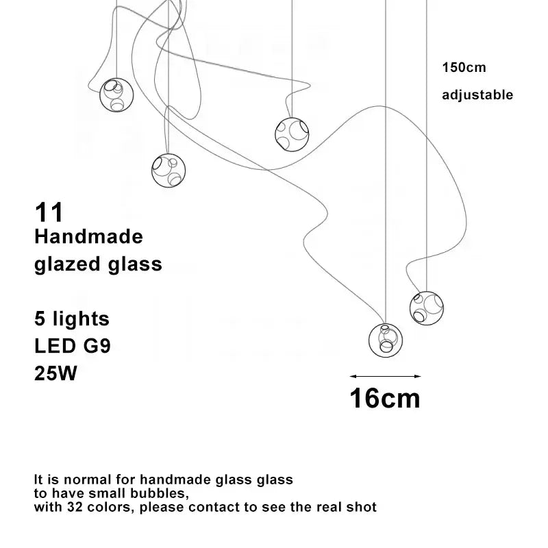 Ash and ANTHEM Modern LED home interior lighting ceiling chandelier,