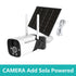 Ash and ANTHEM Solar Powered Security Camera Outdoor Wireless WiFi Cam
