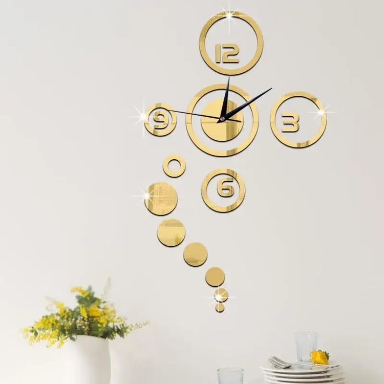 Ash and ANTHREM Acrylic Wall Stickers Clock Home Decoration Wall 