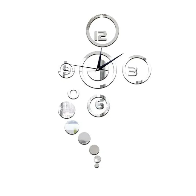 Ash and ANTHREM Acrylic Wall Stickers Clock Home Decoration Wall 
