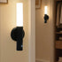 Ash and ANTHEM Smart Motion Sensor Night Light in wardrobe, hallway, reading, and flash light settings.
