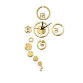 Ash and ANTHREM Acrylic Wall Stickers Clock Home Decoration Wall 
