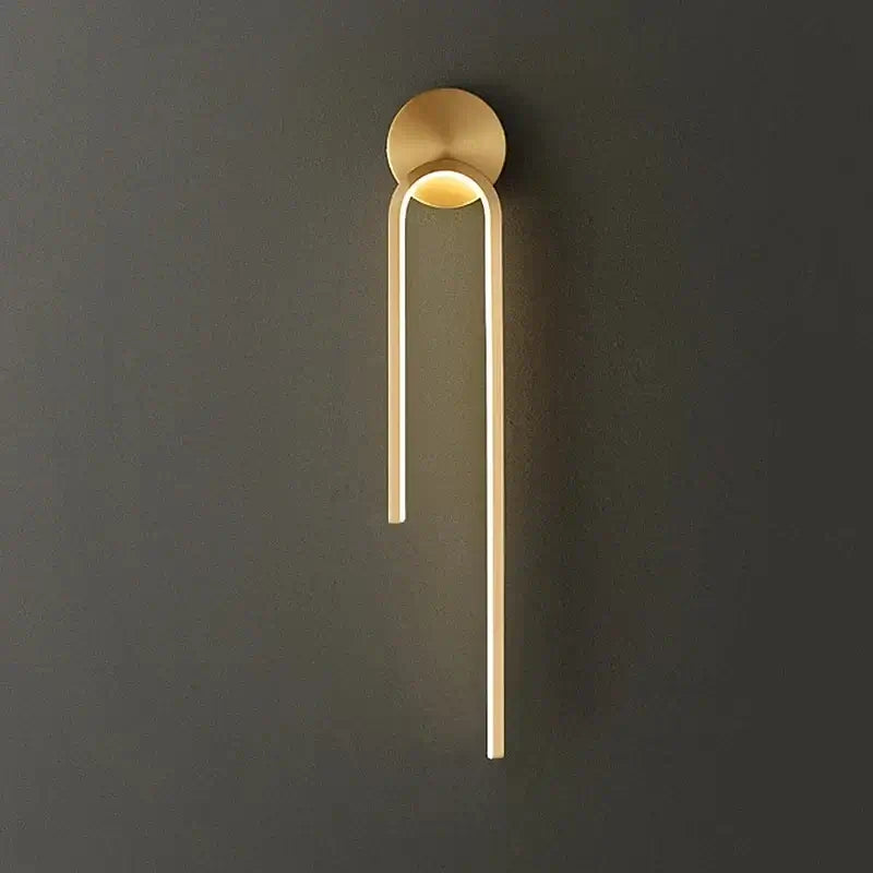 Ash and Anthem Modern LED Indoor Wall Light for Living Room, Bedroom, and Hallway