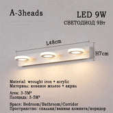 Ash and Anthem LED Bathroom Mirror Light