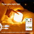 Ash and Anthem LED Rechargeable RGB Night Light for Bedroom, Bedside, and Reading