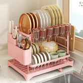 Ash and Anthem 2 Tier Dish Drying Rack