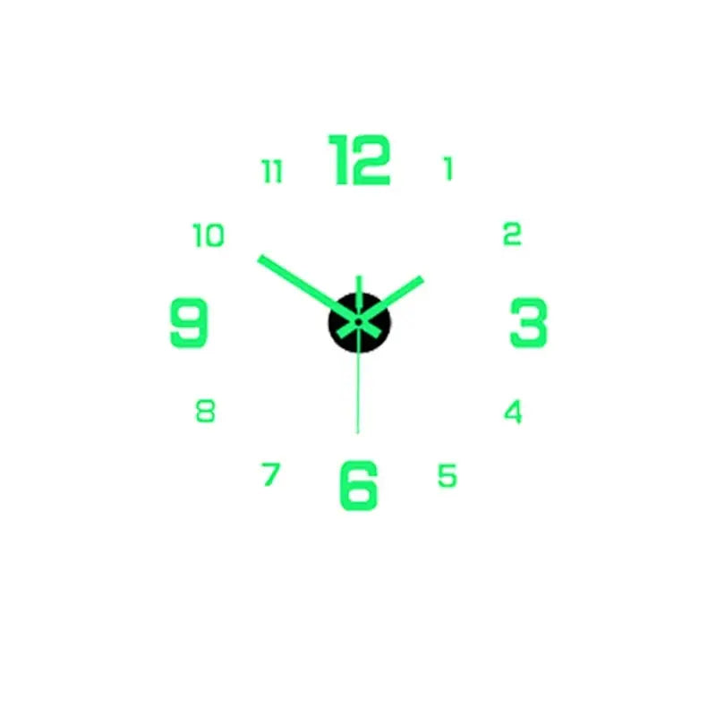 Ash and Anthem DIY Luminous Silent Wall Clock