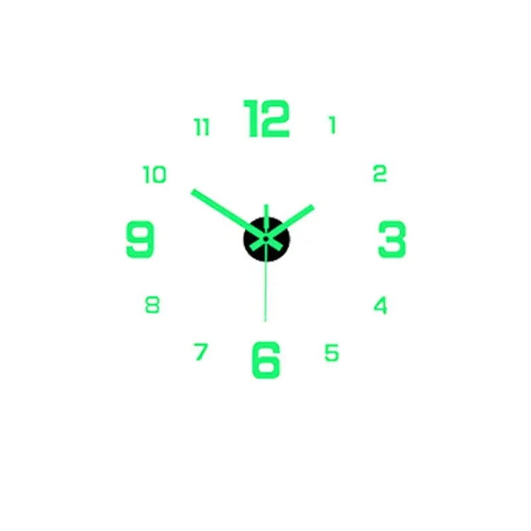 Ash and Anthem DIY Luminous Silent Wall Clock