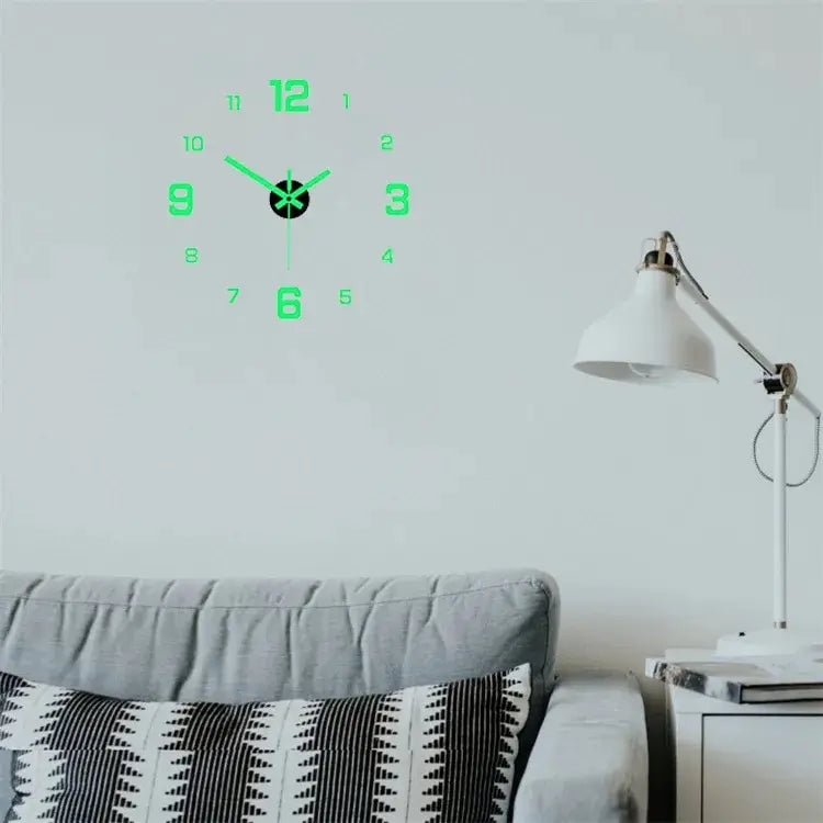 Ash and Anthem DIY Luminous Silent Wall Clock