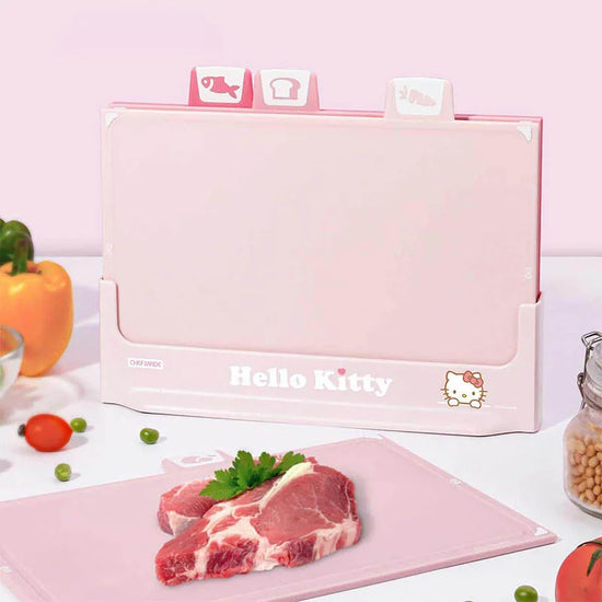 Ash and Anthem Hello Kitty 4-in-1 Cutting Board Set