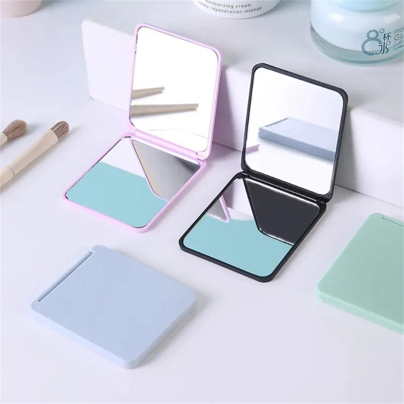 Ash and ANTHREM Mirror Foldable Makeup Mirror Portable Double-Sided