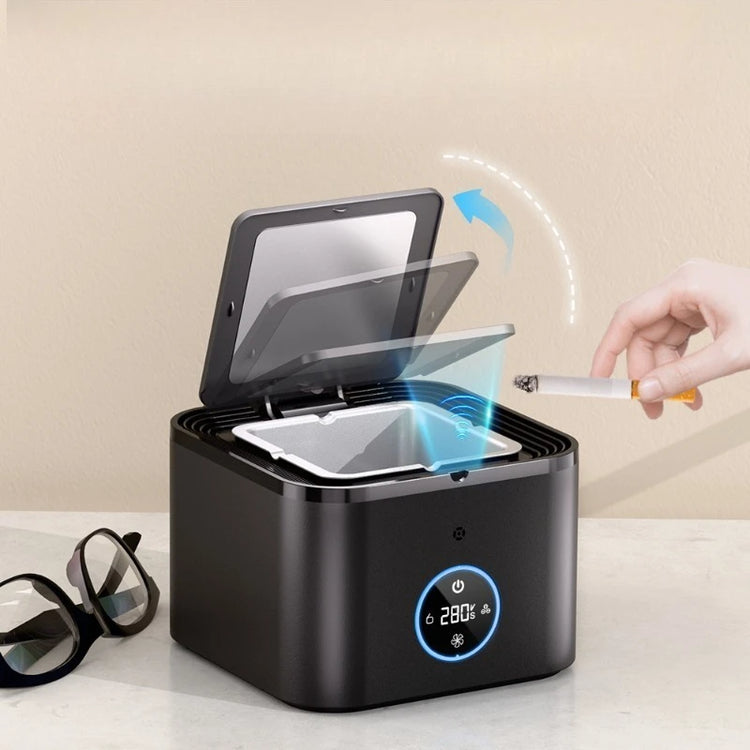 Ash and Anthem: Multifunctional Smart Ashtray Air Purifier