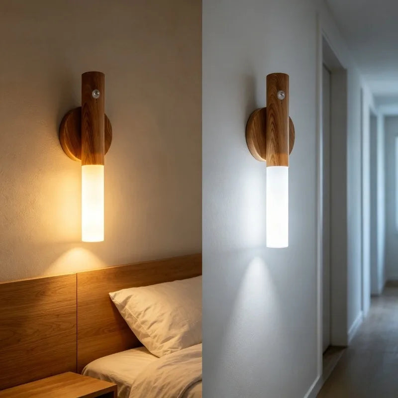 Ash and Anthem Motion Sensor LED Wall Light