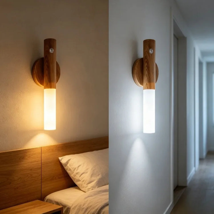 Ash and Anthem Motion Sensor LED Wall Light