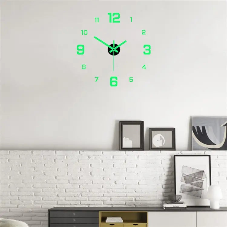 Ash and Anthem DIY Luminous Silent Wall Clock