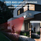 Ash and ANTHEM Solar Powered Security Camera Outdoor Wireless WiFi Cam