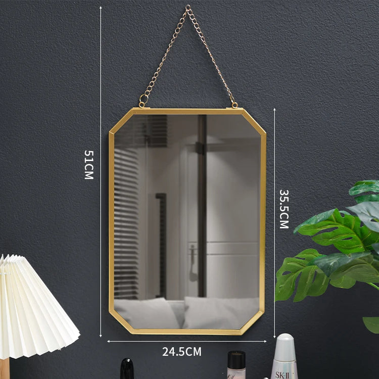Ash and Anthem Irregular Decorative Mirror