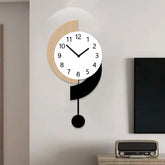 Ash and Anthem Modern Silent Wall Clock