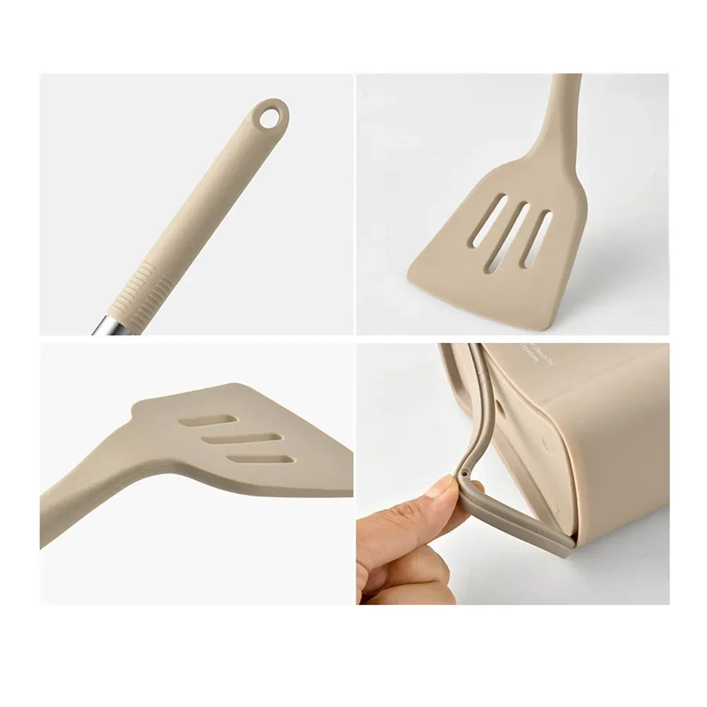 Ash and Anthem Silicone Kitchen Utensil Set